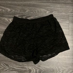 Hollister lace shorts